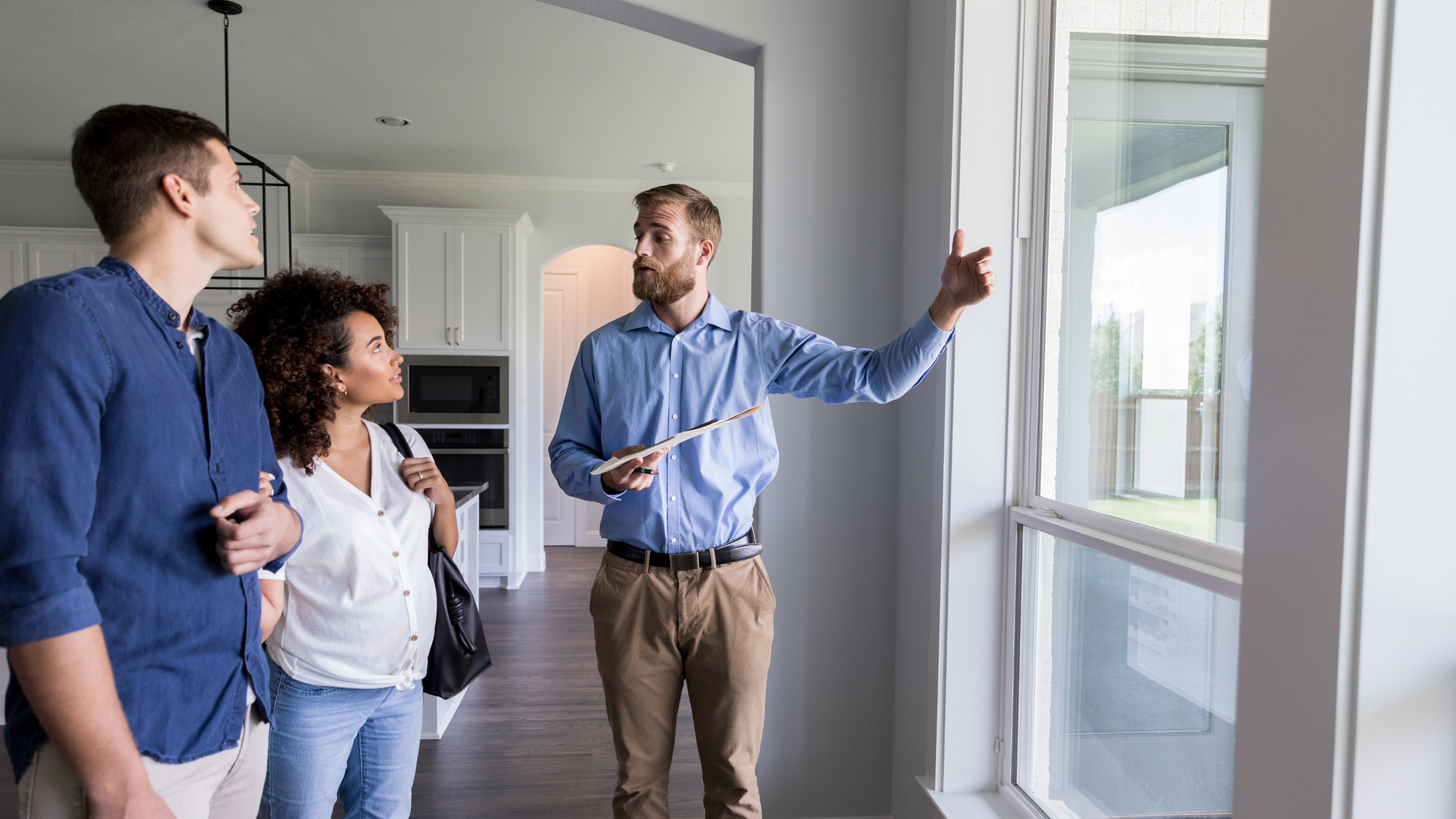 Couple touring home