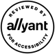 Reviewed by Allyant for Accessibility