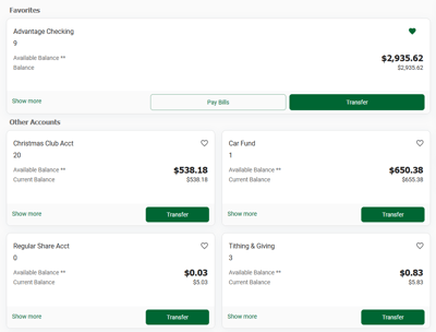 Desktop Favorite Accounts Desktop Favorite Accounts