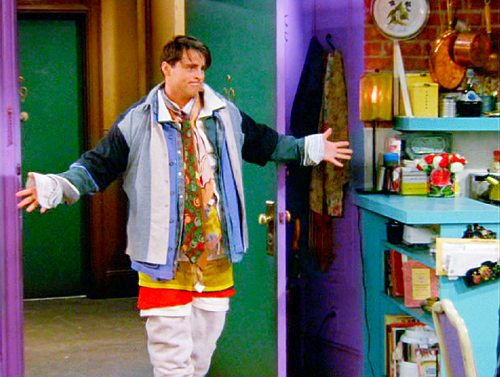 Joey All The Clothes