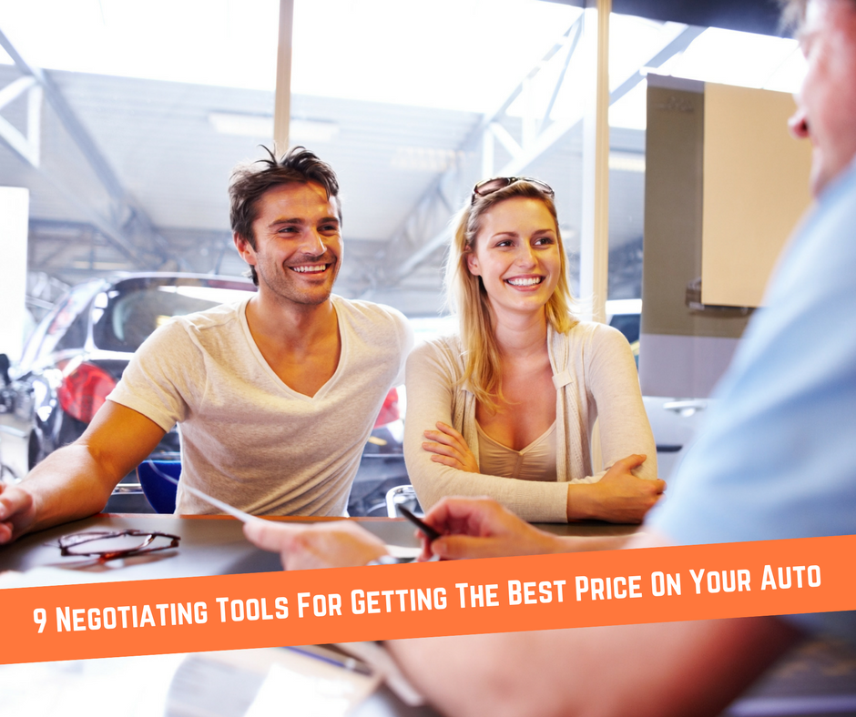 9 Negotiating Tools for Getting the Best Price On Your Auto